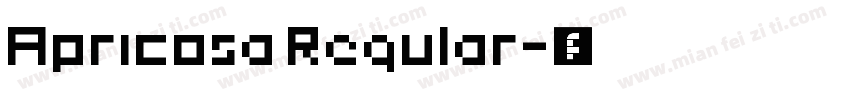 Apricosa Regular字体转换